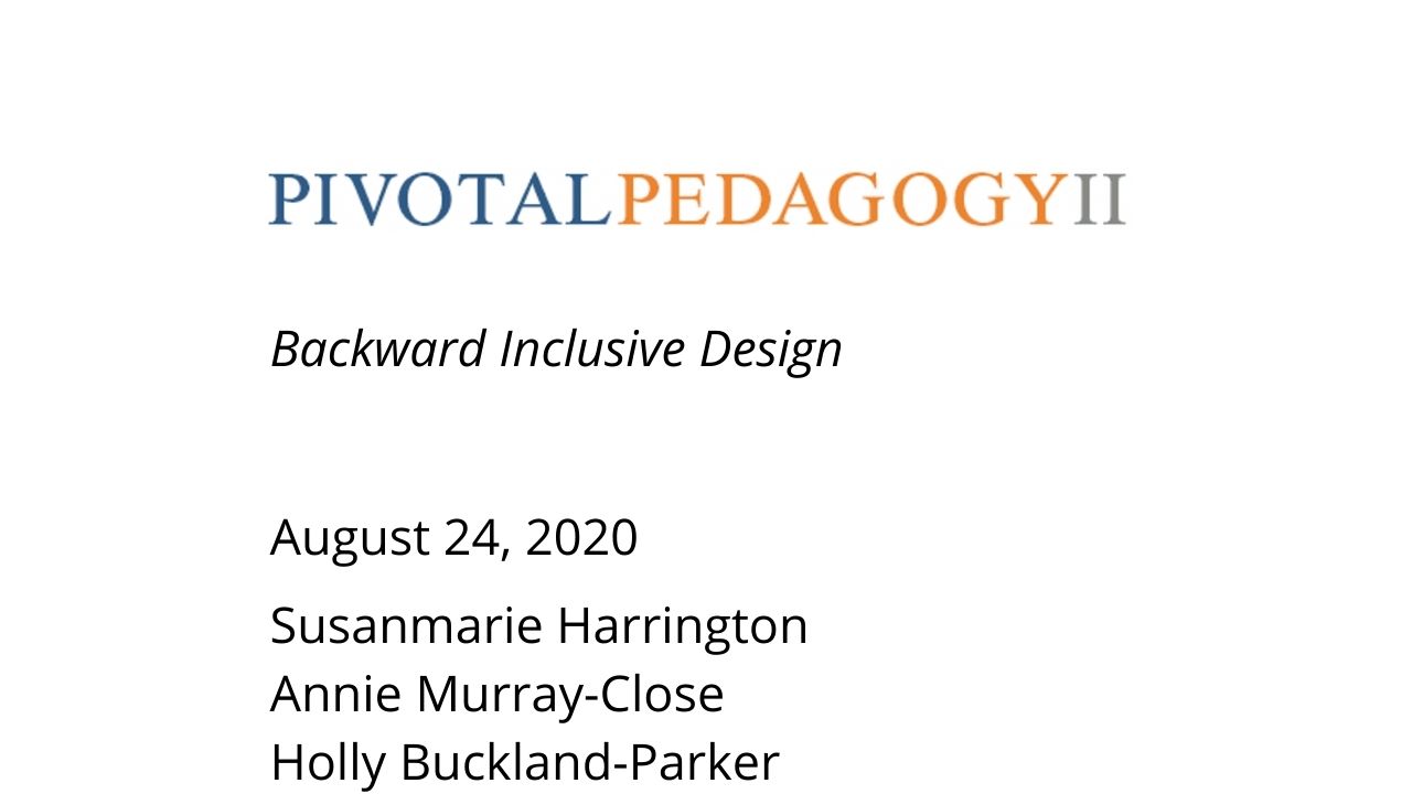 Backward Inclusive Design