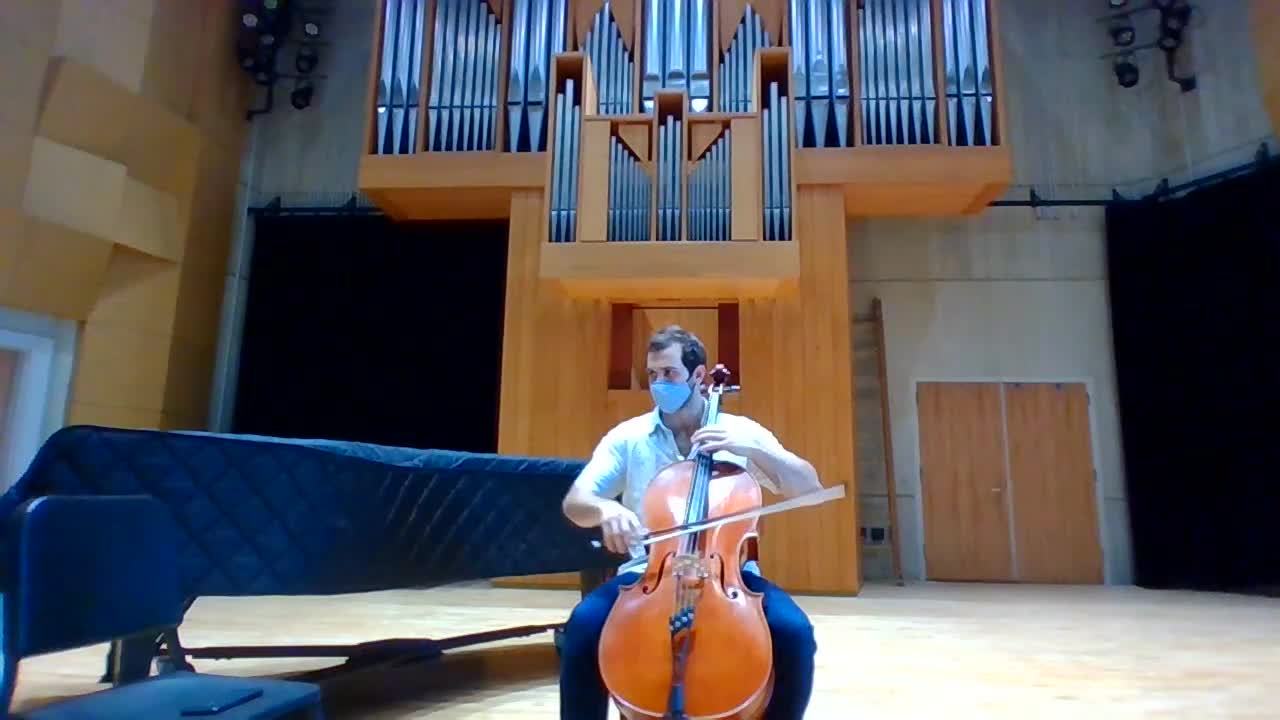 Bach Cello Suite VI, Prelude